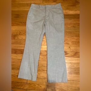 Zara Gray Dress Pants Trousers Sz‎ 6 Ankle